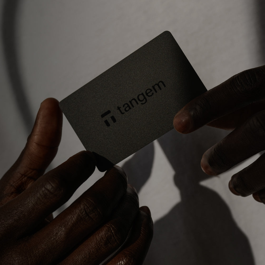 Tangem card cold wallet revolution